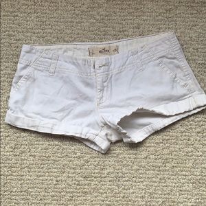 Hollister White Shorts (1)